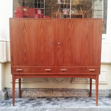 Teak Drinks Cabinet