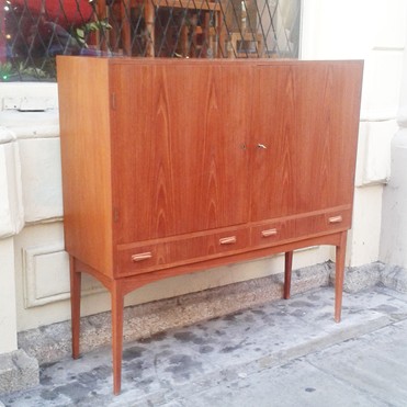 Teak Drinks Cabinet