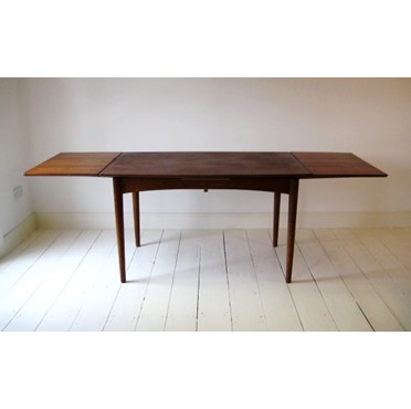 Teak & Oak Dining Table